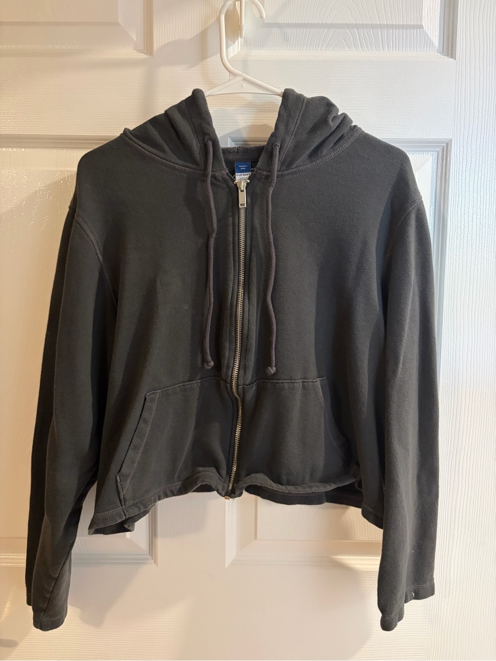 Women’s Old Navy Cropped Zip-Up Sweatshirt